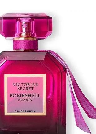 Парфумована жіноча вода victoria's secret bombshell passion eau de parfum ліцензія 100 ml