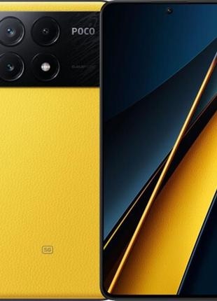 Смартфон xiaomi poco x6 pro 5g 12/512gb dual sim yellow