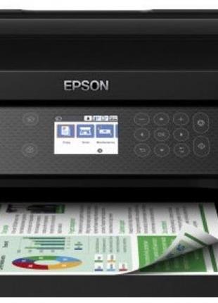 Багатофункціональне пристрій а4 epson ecotank l6260 wi-fi (c11cj60406)