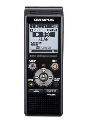 Диктофон olympus ws-853 8gb black (v415131be000)