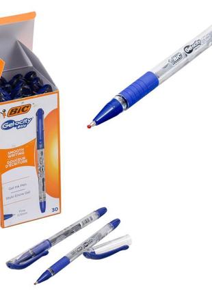 Ручка bic, синяя, 30 шт. (цена за штуку)