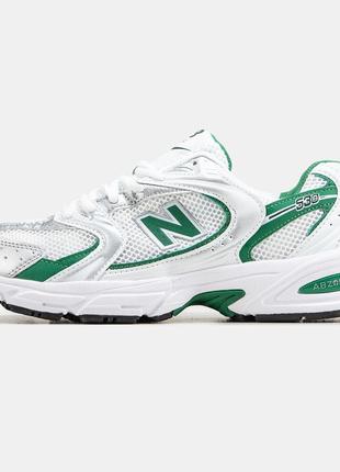 Кросівки new balance 530 white/green4 фото