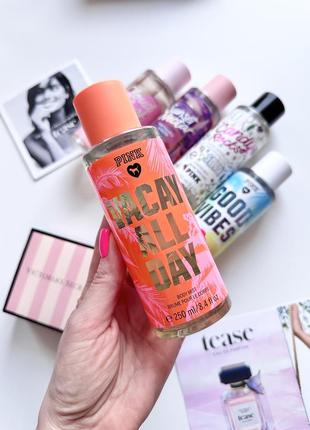 Vacay all day pink victoria’s secret спрей міст вікторія сікрет виктория сикрет