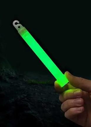 Хімічний джерело освітлення basecamp glowsticks green, хімічне світло армійський, світлодіодні палички3 фото
