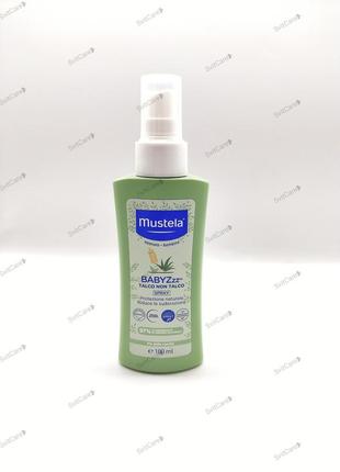 Mustela bebe babyzzz talco спрей від комірів 100 ml1 фото