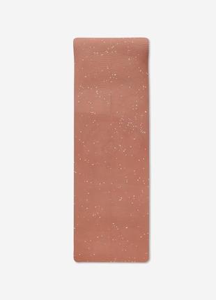 Корковый коврик для йоги пилатеса kimjaly light д185 х ш75 х т0,5 см коричневый