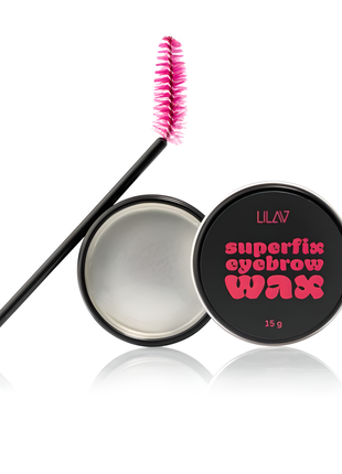 Воск для бровей eyebrow styling wax super fix lilav1 фото