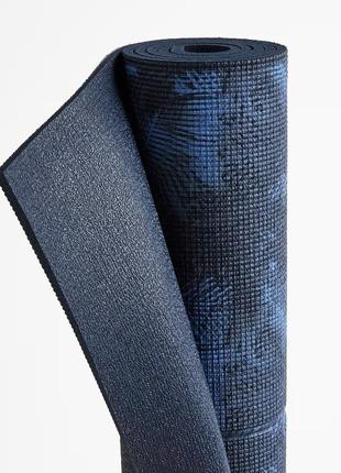 Корковий килимок для йоги пілатесу kimjaly comfort д173 х ш61 х т0,8 см синій3 фото