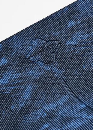 Корковий килимок для йоги пілатесу kimjaly comfort д173 х ш61 х т0,8 см синій4 фото