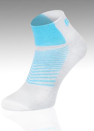 Шкарпетки жіночі spaio multi df sp 05 білий/бірюзовий 35-37 (5901282316177)