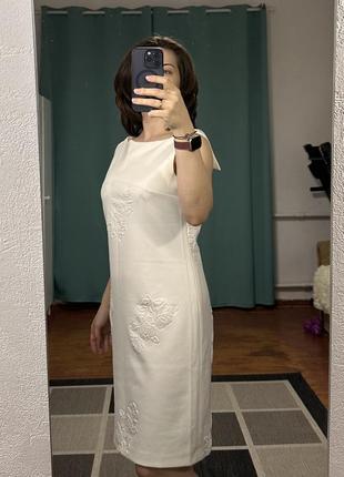 Сукня молочна італія1 фото