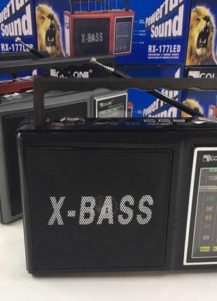 Радіоприймачі-golon-rx-177led/usd+sd (30 шт./яскальний)