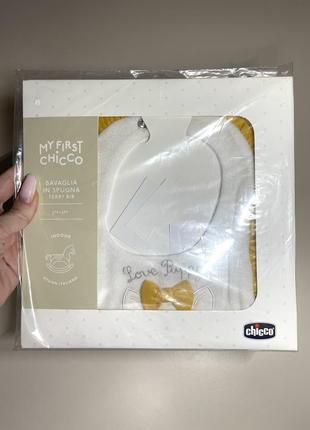 Слюнявчики chicco в ассортименте2 фото