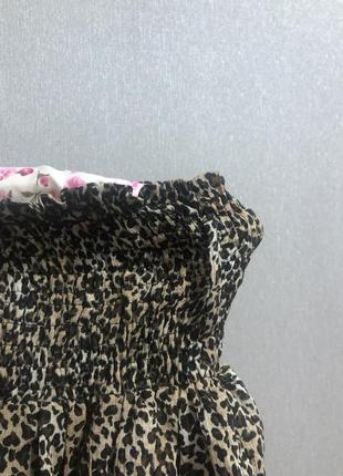 Шикарная турецкая юбка леопард yildiz6 фото