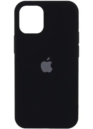 Чохол full silicone case для iphone 14 pro black (силіконовий чохол чорний силікон кейс на айфон 14