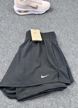 Жіночі шорти спортивні nike dri-fit one4 фото