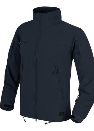 Куртка helikon-tex cougar qsa™ + hid™ soft shell jacket® navy blue