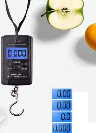 Кантер електронний electronic scale т-01/ 607l, 50 кг/10 гр (100)