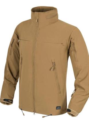 Куртка helikon-tex cougar qsa™ + hid™ soft shell jacket® койот