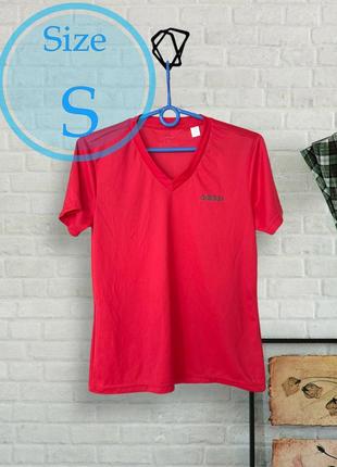 Женская футболка adidas pink designed 2 move solid tee, (р. s)