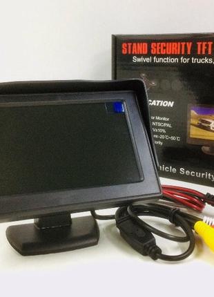 Дисплей lcd 4.3" для двох камер 043/1309 (50 шт./яский)