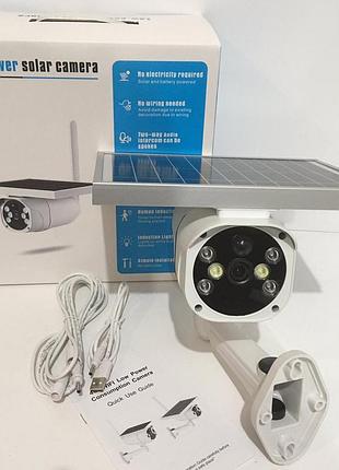 Камера camera 6wtyn 88a аккумулятор 10000 мач /2мп /солнечная wi-fi + holder/art- 6977 (10 шт/ящ)