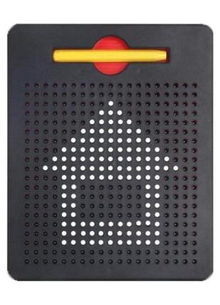 Магнітний планшет "magpad" tsq-380b(black) 21,5см стілус, металеві кульки