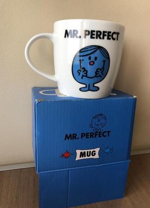 Эксклюзив из англии:чашка/горнятко/mug; большая  креативного бренда mr.men little miss.для него и неё!