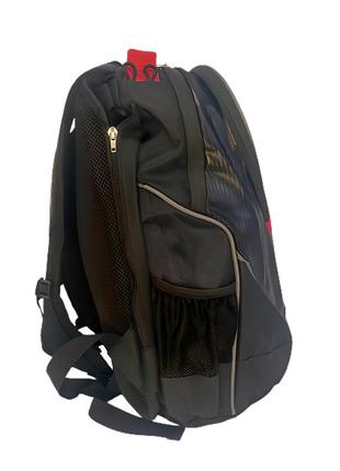 Рюкзак для ракеток prokennex back pack tour черно-красный (aybg1602-1)5 фото