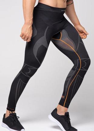 Комплект термоодежды реглан+штаны мужской spaio черный/оранжевый xxl (590128247851614)9 фото