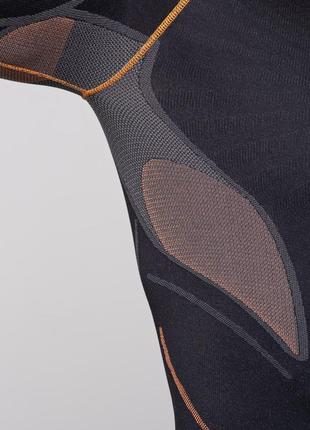 Комплект термоодежды реглан+штаны мужской spaio черный/оранжевый xxl (590128247851614)5 фото