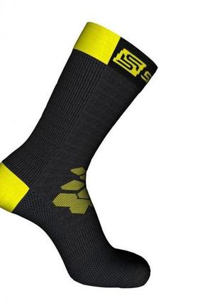 Термошкарпетки spaio multisport 13 чорний/жовтий 38-40 (5901282334317)