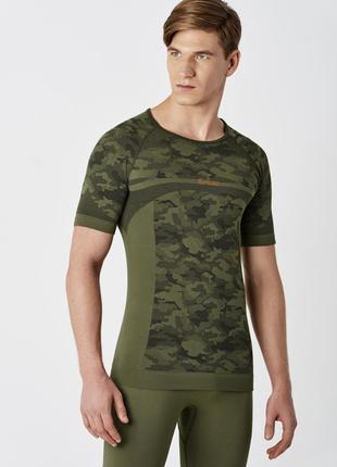 Термофутболка чоловіча spaio inforce camouflage зелений мілітарі xl (5901282412435)