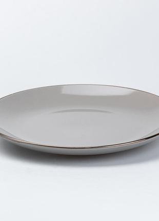Столовий сервіз тарілок та кухоль на 4 персони керамічний чашки 400 мл `ps`5 фото