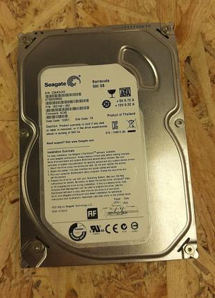 Жорсткий диск seagate desktop hdd 500gb б/в (unidial)