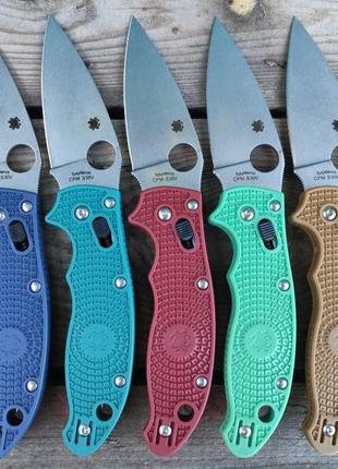 Spyderco manix 2 lightweight c101 нож складной раскладной спайдерко edc карманный