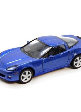 Машинка kinsmart "chevrolet corvette z06 2007" (синяя)