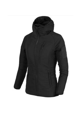Куртка жіноча helikon-tex women's wolfhound hoodie чорна