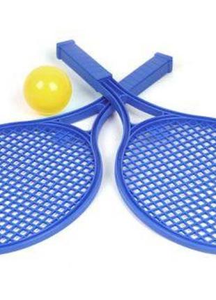 Детский набор для игры в теннис технок (синий)