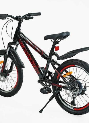 Детский спортивный велосипед 20’’ corso «crank» cr-20422 стальная рама, оборудование ltwoo-a2, 73 фото