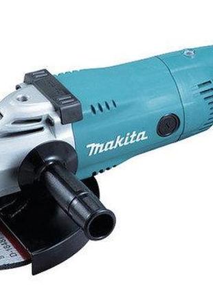 Мощная электрическая угловая шлифмашина (болгарка) makita ga9020rf: 2200 вт, 230мм mvv