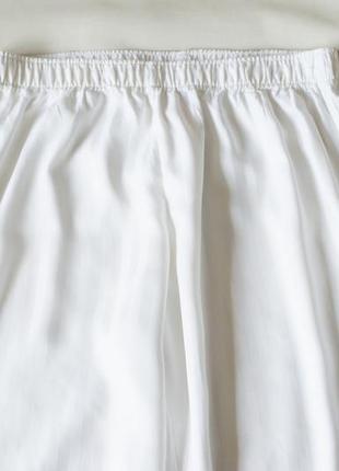 Белые полосатые пижамные брюки женские f&f, размер s, m3 фото