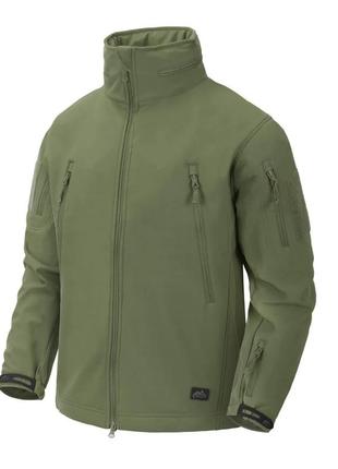 Куртка helikon-tex gunfighter sharkskin adaptive green