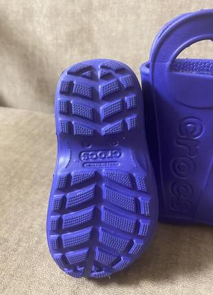 Резинові чоботи crocs розмір c62 фото