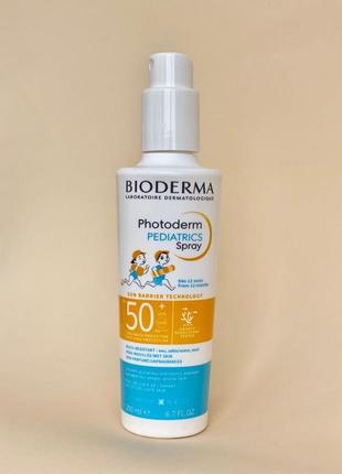 Bioderma photoderm pediatrics spray spf50+ 200 мл