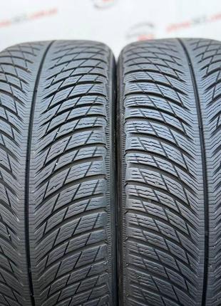 Шины б/у зимняя 245/45 r20 michelin pilot alpin 5 suv 7mm