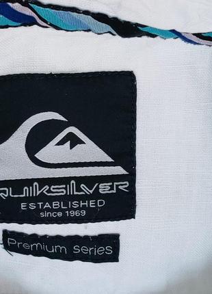 Сорочка чоловіча біла quiksilver4 фото