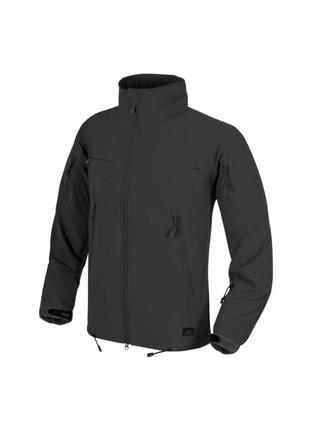 Куртка helikon-tex cougar qsa™ + hid™ soft shell jacket® чорний