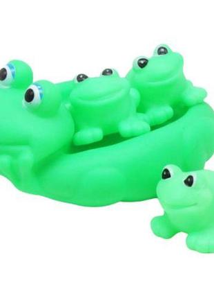 Набір іграшок для ванної "жабенята", 4 шт