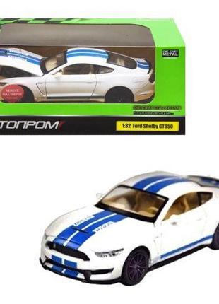 Машинка "ford shelby gt350" из серии "автопром", белый